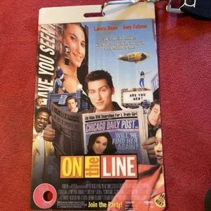 On The Line Lance Bass Joey Fatone Meet & Greet Pass Macys *NSYNC